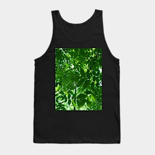 Green Leaves Above Tank Top